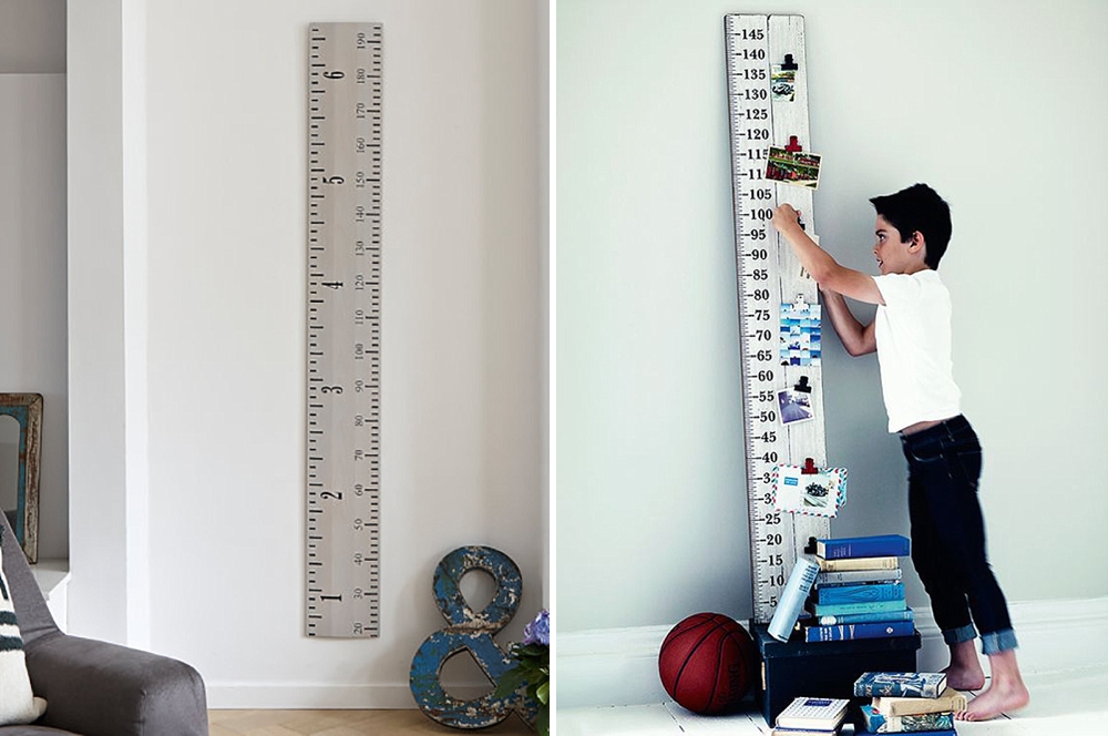 Wooden Height Chart Uk