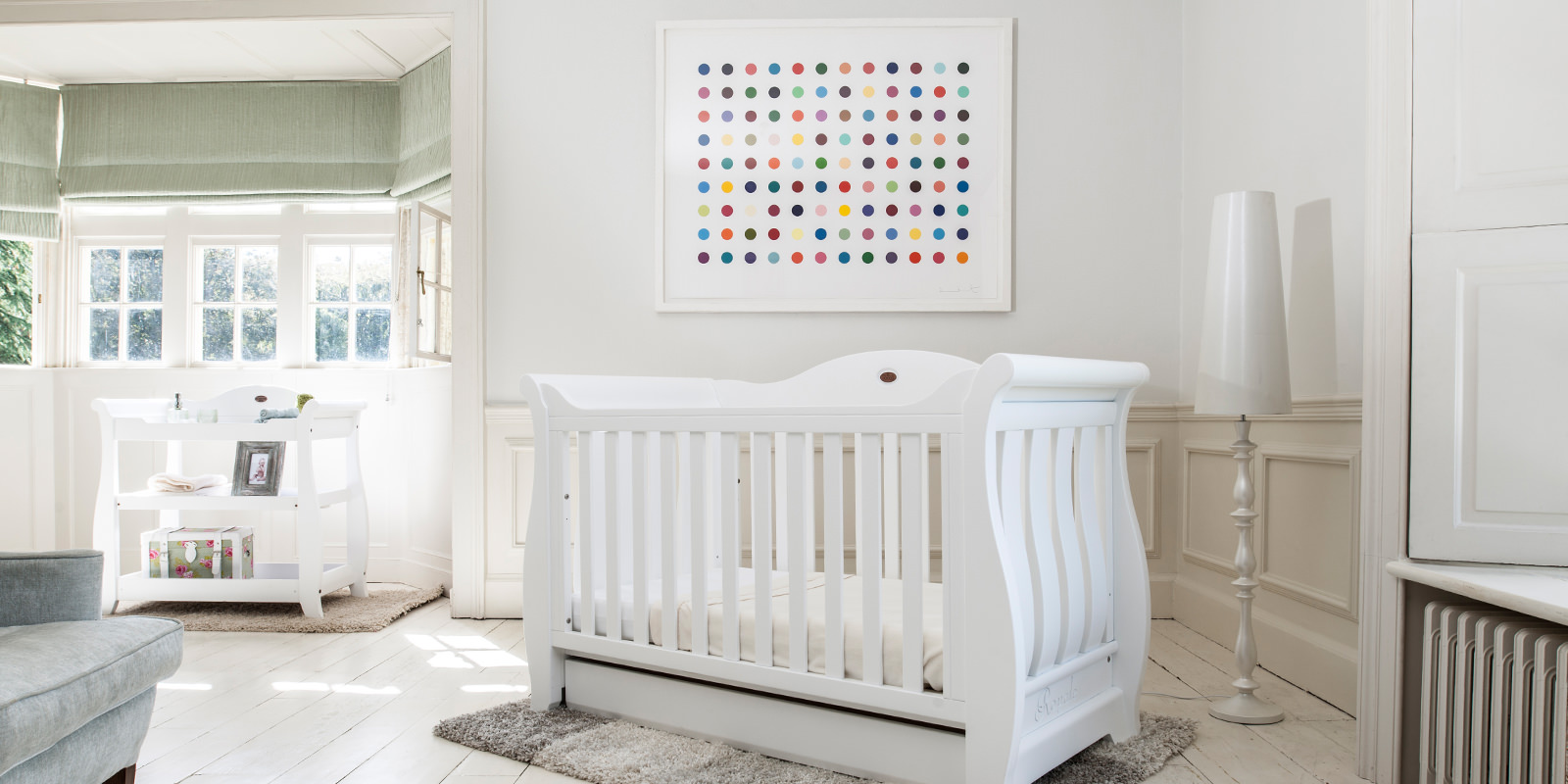 Poori Sleigh Royale Cot Bed