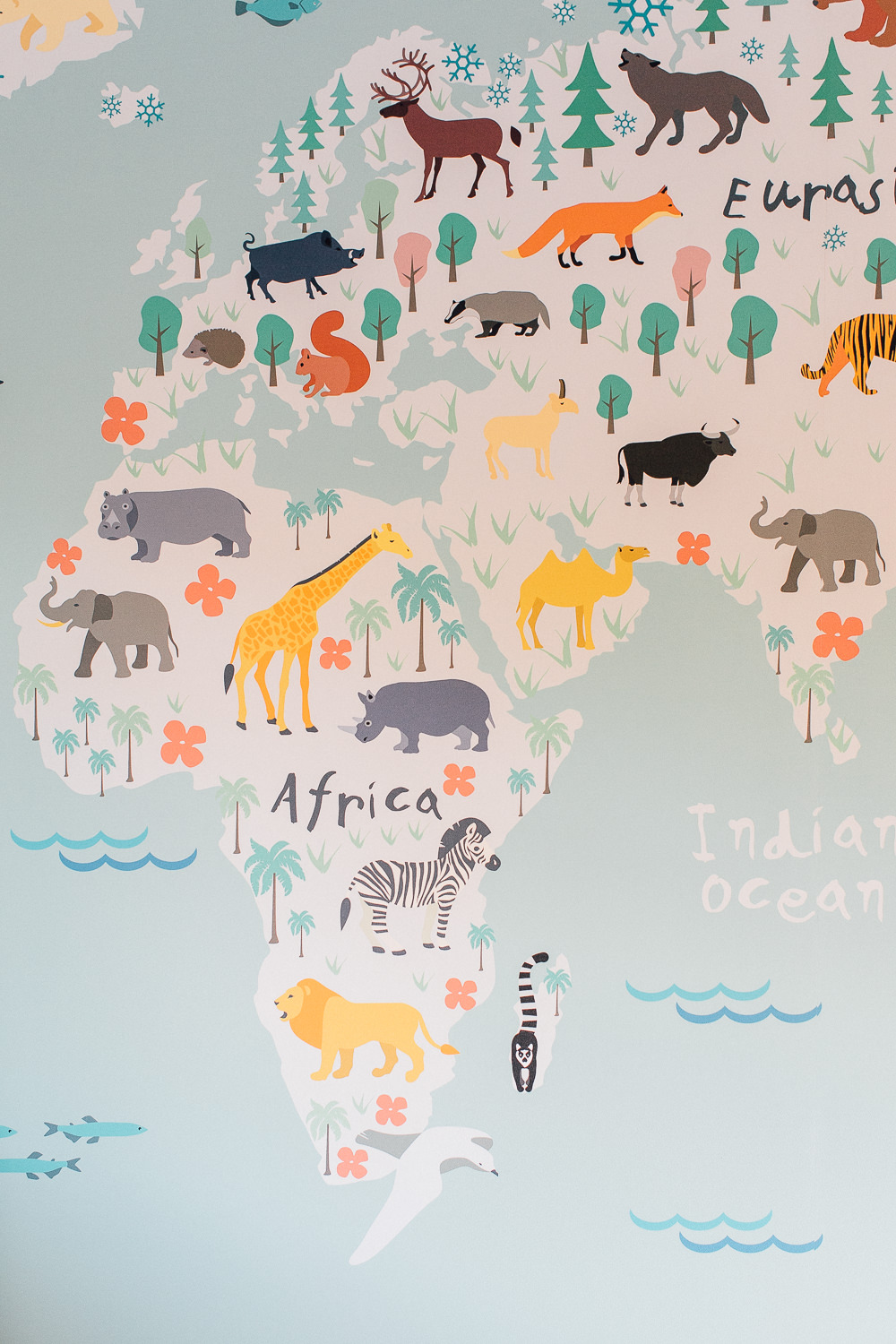 Safari world map wallpaper
