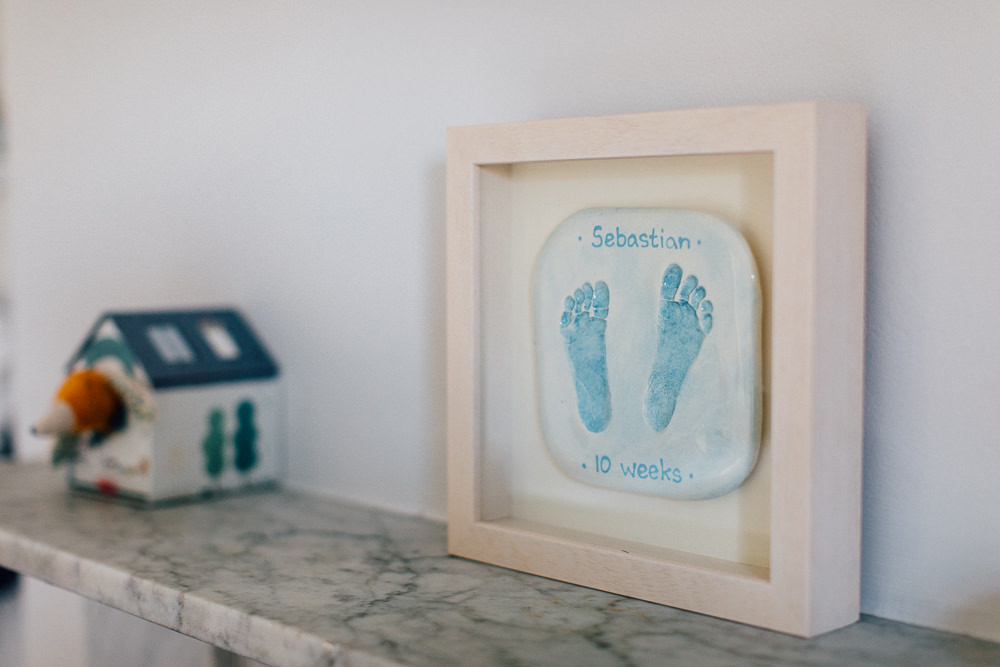 Baby footprints