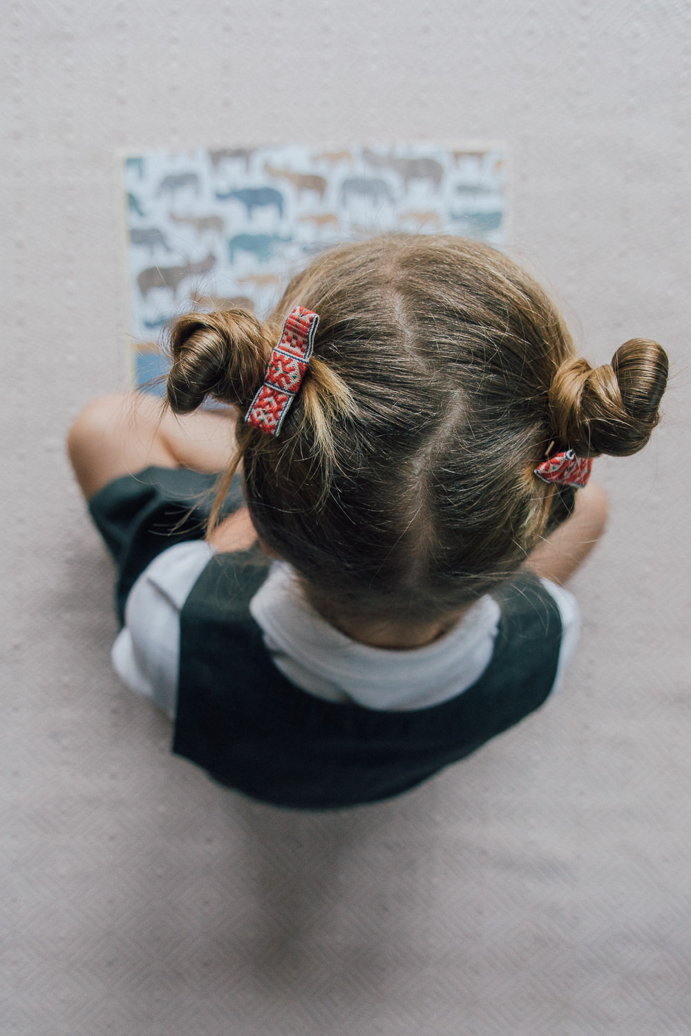 Grey Pinafore Dress & White Polo Shirt | Reading | ABC | Bunches | Story Time | Homework | Back To School | Preparing For The School Term With Tesco School Uniform